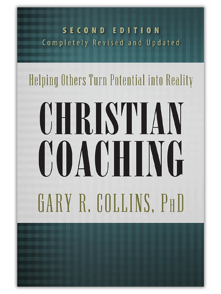 Christian Coaching 2nd Edition by Dr. Gary Collins book cover for life coach training