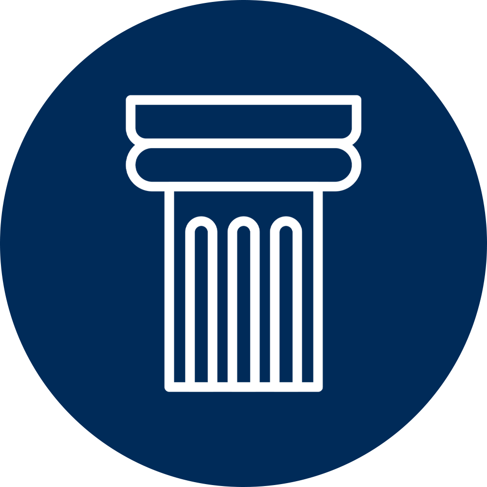 Sound Christian faith pillar icon representing biblically-rooted coaching training at Professional Christian Coaching Institute